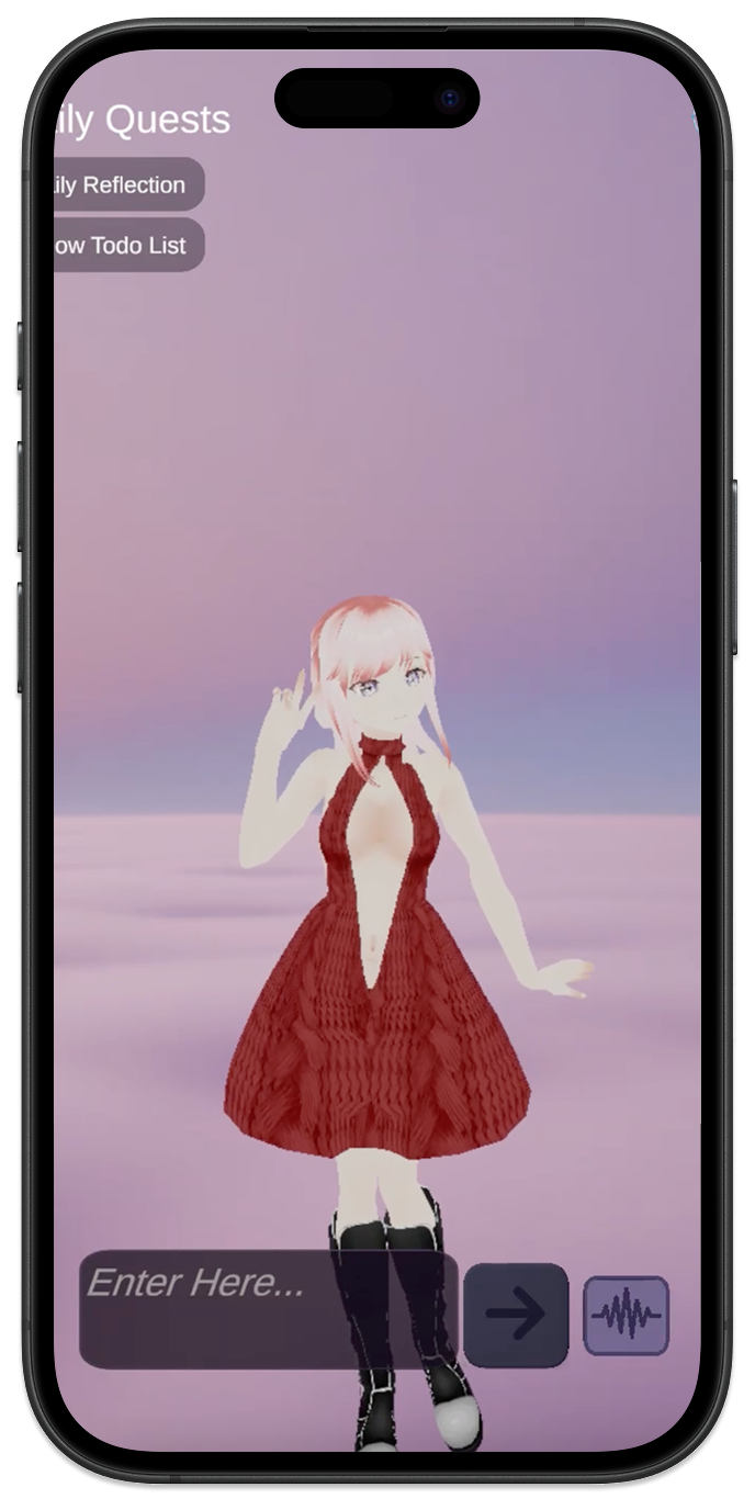 Ari assistant's settings and customization screen.